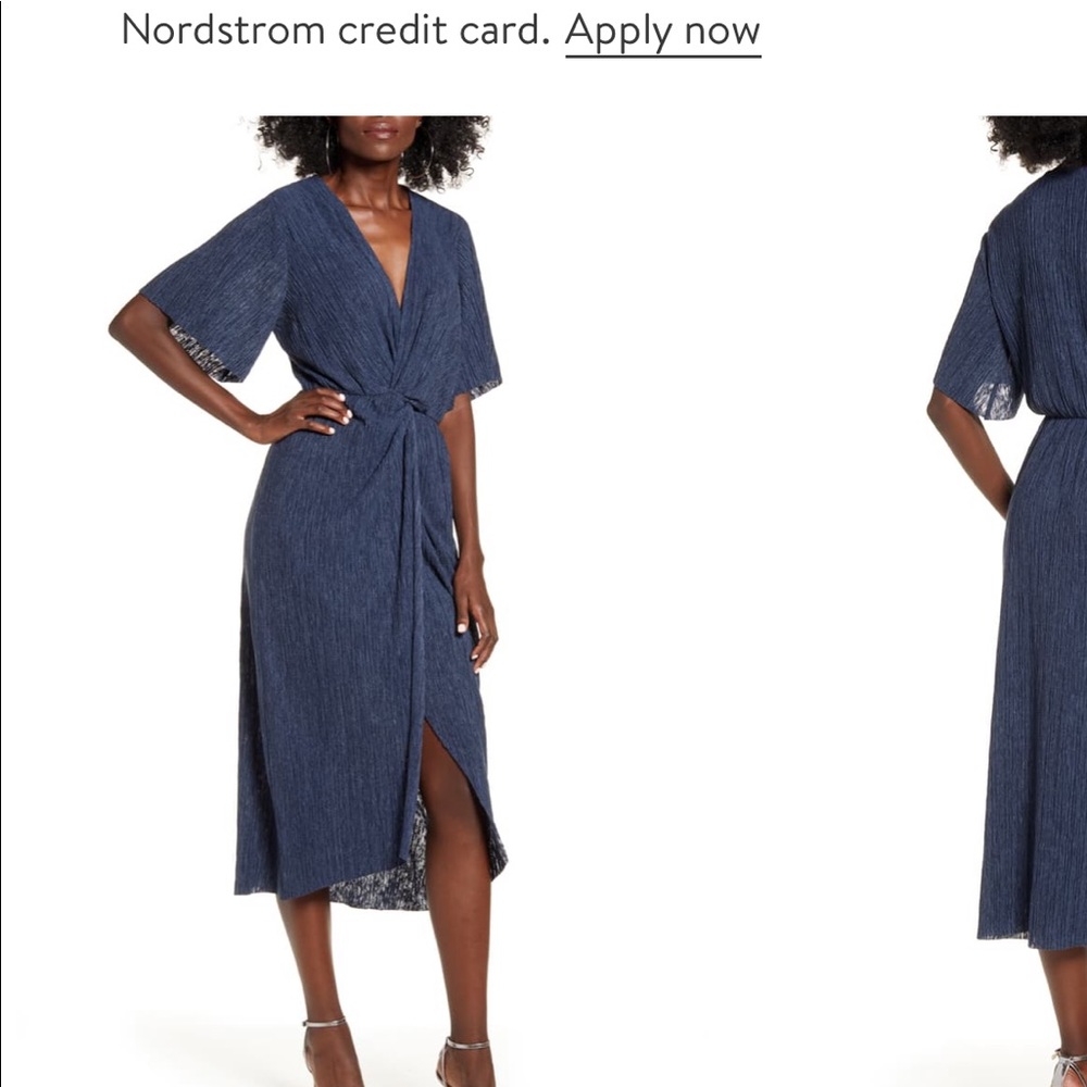 NWOT Green midi dress